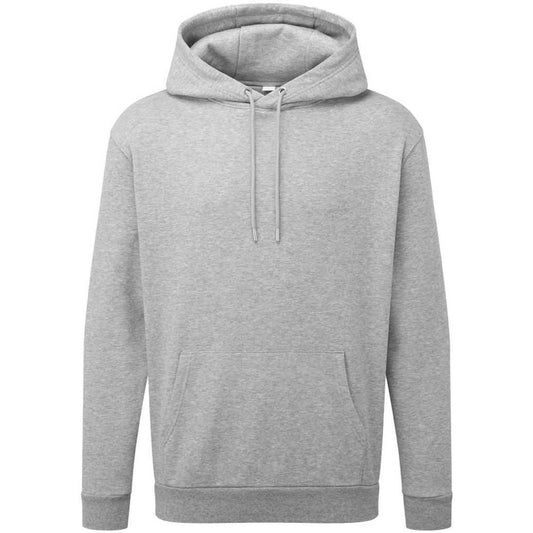 Grey Marl - Front - Anthem Unisex Adult Hoodie