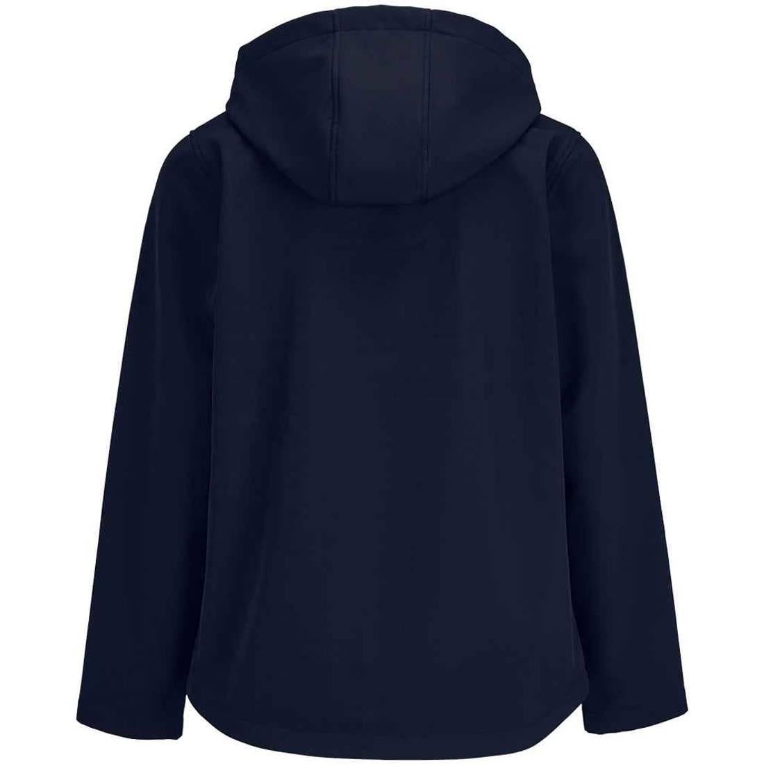 French Navy - Back - SOLS Womens-Ladies Race Hooded Soft Shell Jacket
