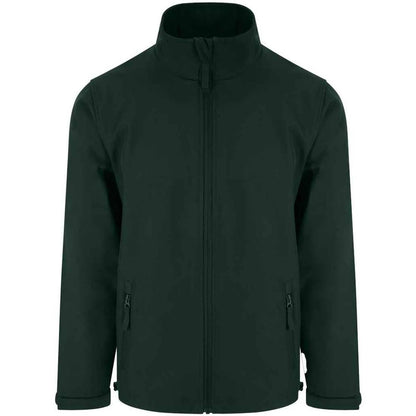 Bottle Green - Front - PRO RTX Mens 2 Layer Soft Shell Jacket