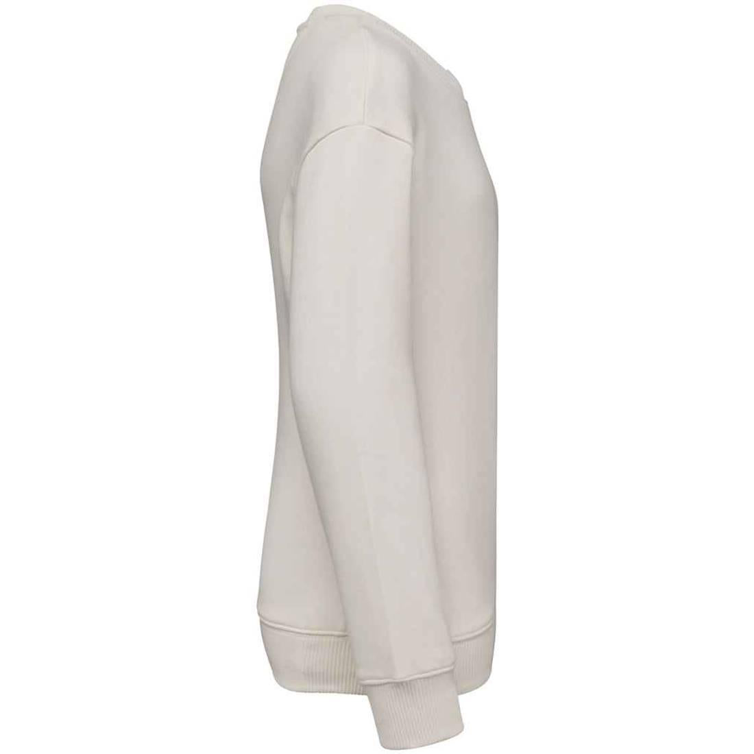 Ivory - Side - Native Spirit Childrens-Kids Round Neck Oversized Sweatshirt