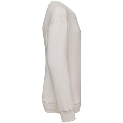 Ivory - Side - Native Spirit Childrens-Kids Round Neck Oversized Sweatshirt