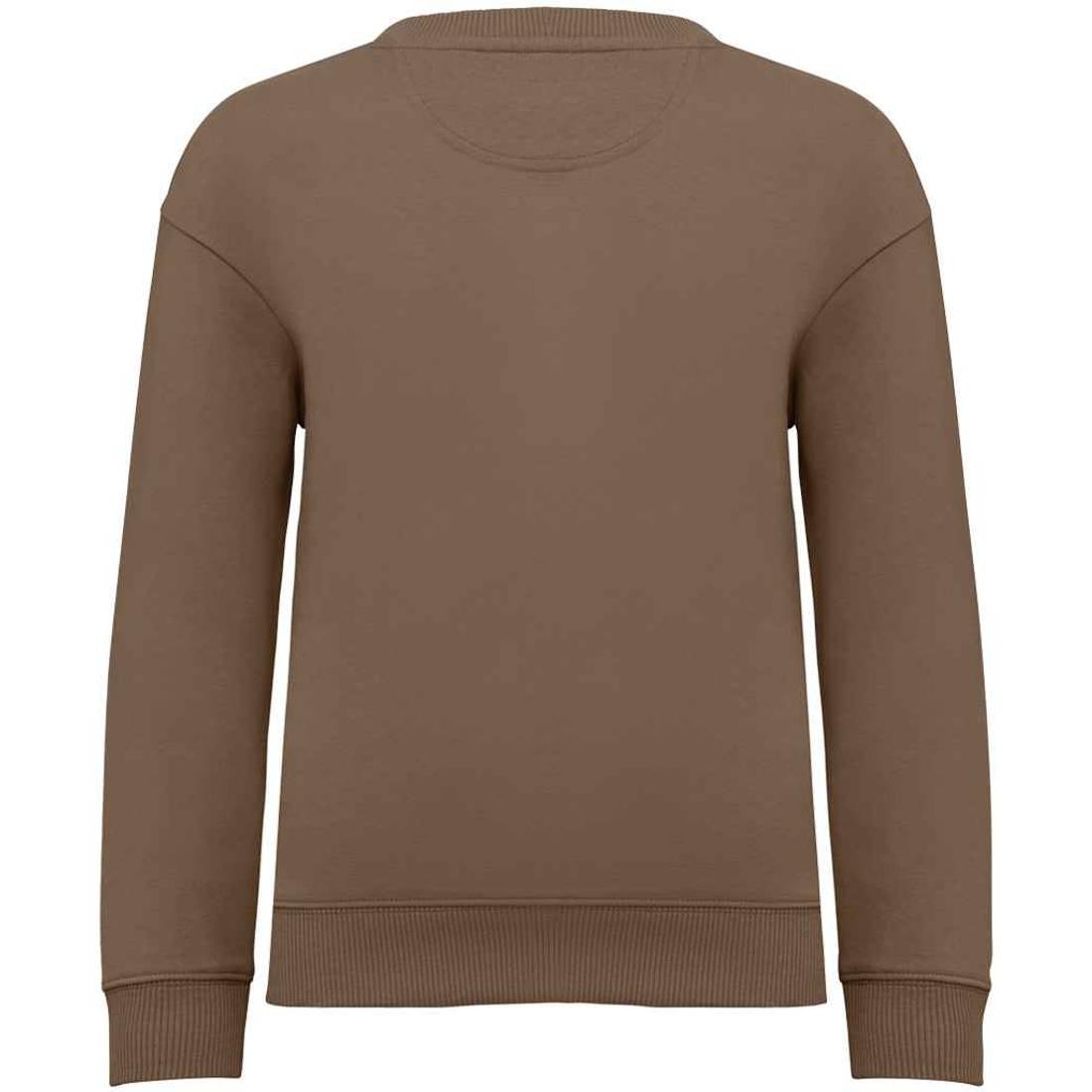 Driftwood - Back - Native Spirit Childrens-Kids Round Neck Oversized Sweatshirt