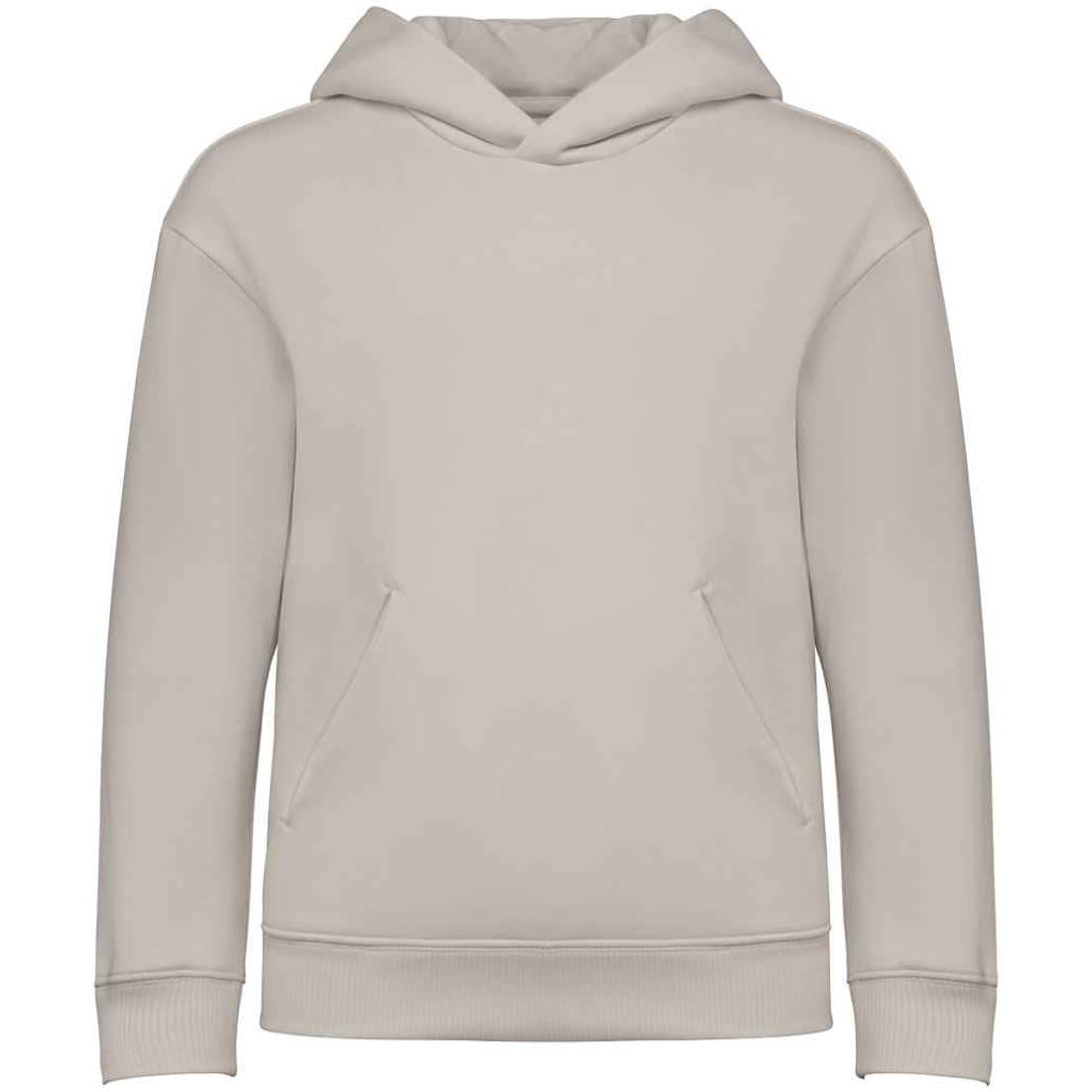 Ivory - Front - Native Spirit Childrens-Kids Hoodie