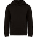 Black - Front - Native Spirit Childrens-Kids Hoodie