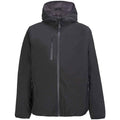 Black - Front - SOLS Mens Falcon Padded Soft Shell Jacket