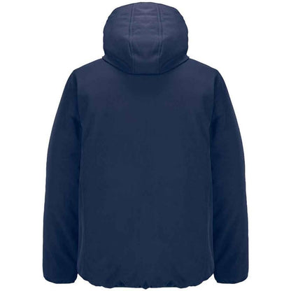 Abyss Blue - Back - SOLS Mens Falcon Padded Soft Shell Jacket