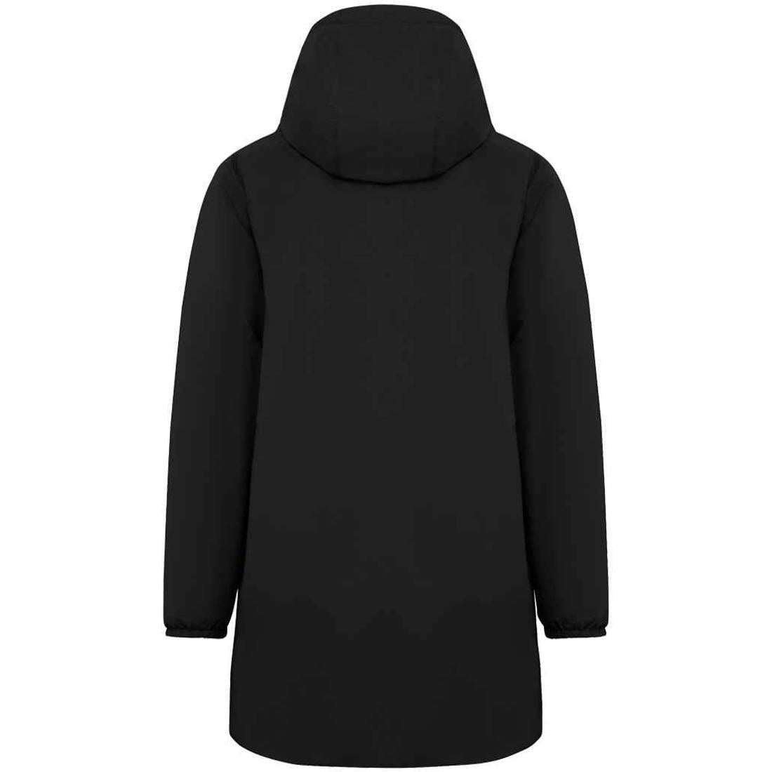 Black - Back - Native Spirit Unisex Adult Sherpa Lined Waterproof Jacket