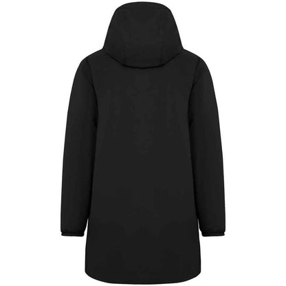 Black - Back - Native Spirit Unisex Adult Sherpa Lined Waterproof Jacket