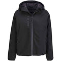 Black - Lifestyle - Henbury Mens Cotton CoolPlus Long-Sleeved Formal Shirt