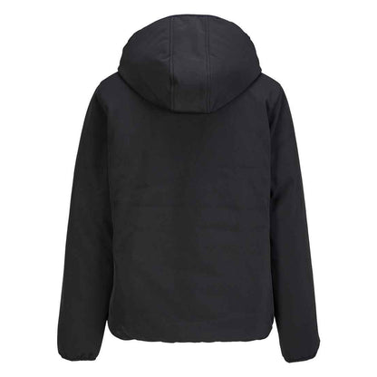 Black - Back - SOLS Womens-Ladies Falcon Padded Soft Shell Jacket