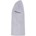 Heather Grey - Side - Awdis Childrens-Kids T-Shirt