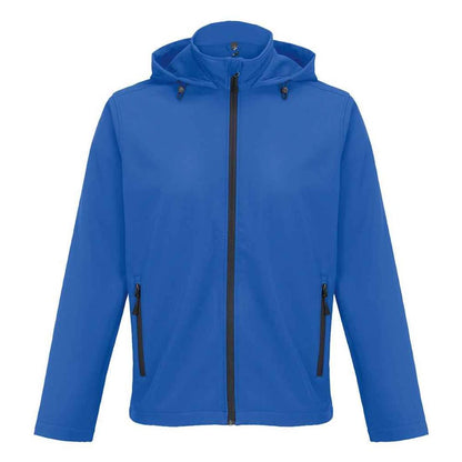 Royal Blue - Front - SOLS Mens Race Hooded Soft Shell Jacket