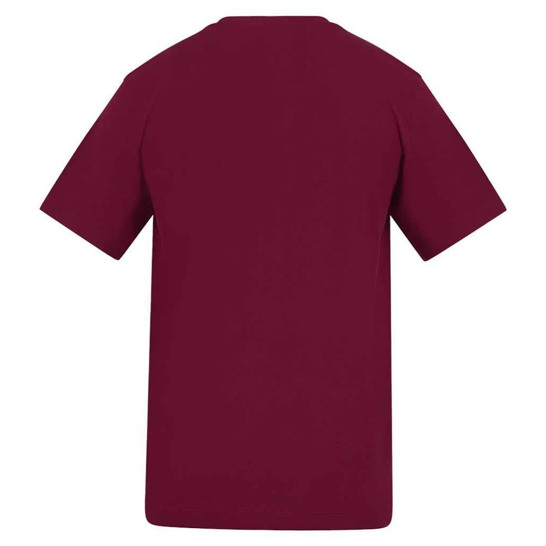 Burgundy - Back - Awdis Unisex Adult Cotton T-Shirt