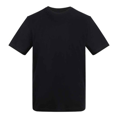 Deep Black - Front - Awdis Unisex Adult Cotton T-Shirt