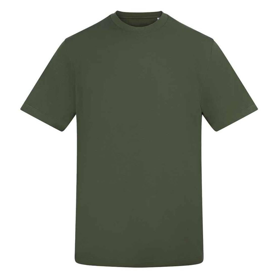 Earthy Green - Front - Awdis Unisex Adult Cotton T-Shirt