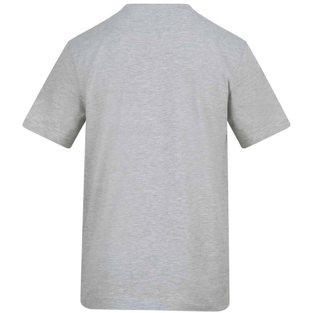 Heather Grey - Back - Awdis Unisex Adult Cotton T-Shirt