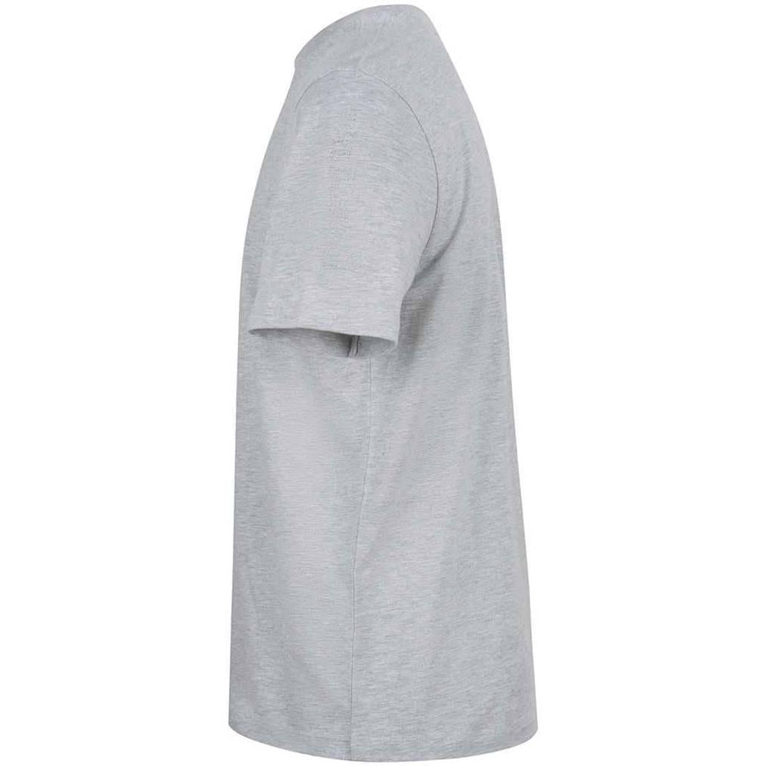 Heather Grey - Side - Awdis Unisex Adult Cotton T-Shirt