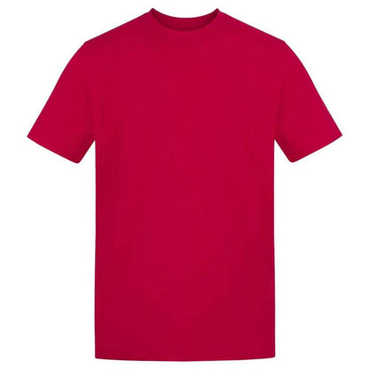 Hot Pink - Front - Awdis Unisex Adult Cotton T-Shirt