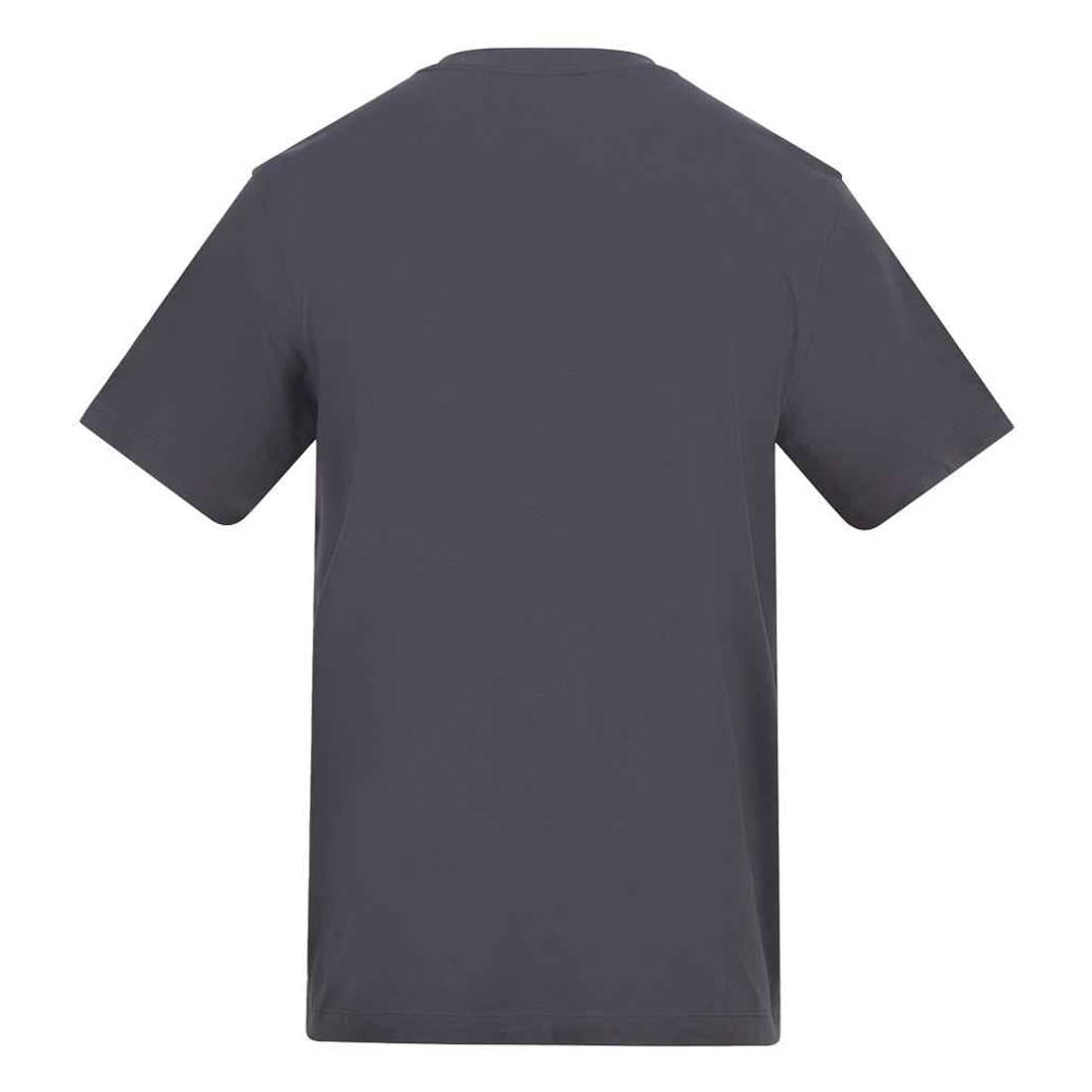 Solid Charcoal - Back - Awdis Unisex Adult Cotton T-Shirt