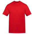 Fire Red - Front - Awdis Unisex Adult Cotton T-Shirt