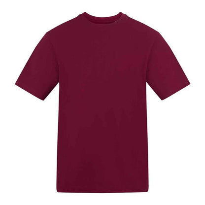 Burgundy - Front - Awdis Unisex Adult Cotton T-Shirt
