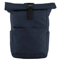 Navy - Front - Bagbase Premium Roll Top Recycled Backpack