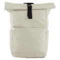 Natural Stone - Front - Bagbase Premium Roll Top Recycled Backpack