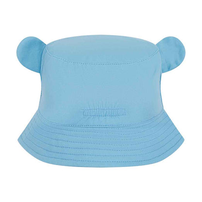 Pale Blue - Back - Larkwood Baby Bear Cotton Twill Bucket Hat