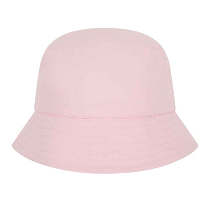 Pale Pink - Front - Larkwood Baby Plain Bucket Hat