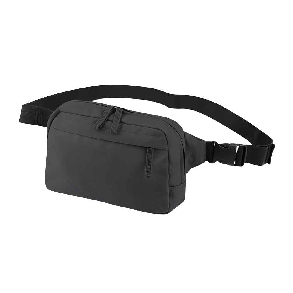 Graphite Grey - Back - Bagbase Premium Recycled Crossbody Bag