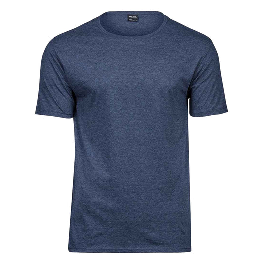 Denim - Front - Tee Jays Mens Melange T-Shirt