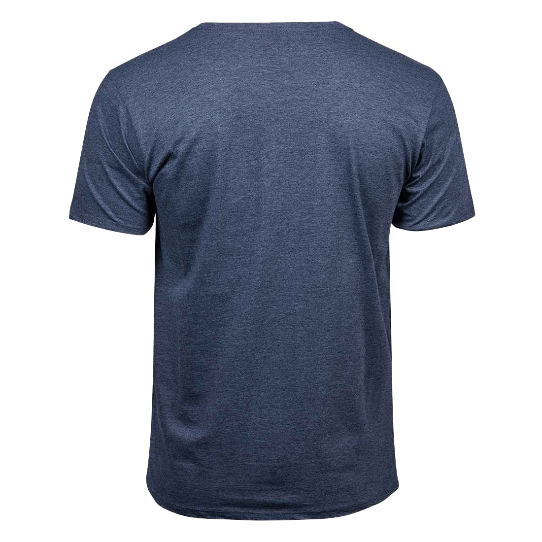 Denim - Back - Tee Jays Mens Melange T-Shirt