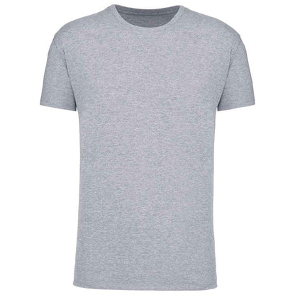 Oxford Grey - Front - Kariban Mens BIO150IC Crew Neck T-Shirt