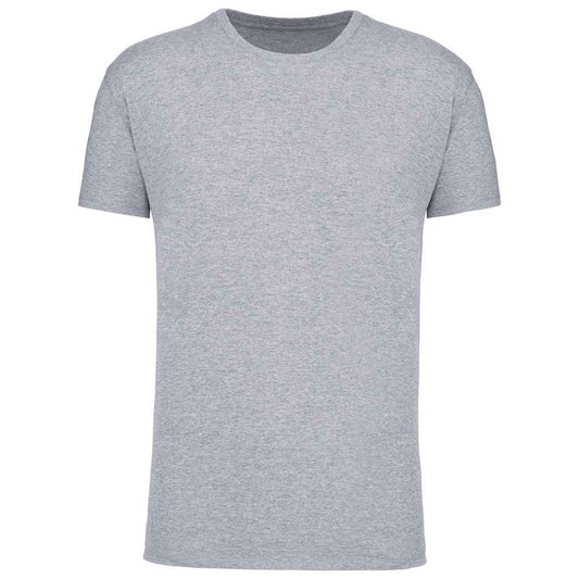 Oxford Grey - Front - Kariban Mens BIO150IC Crew Neck T-Shirt