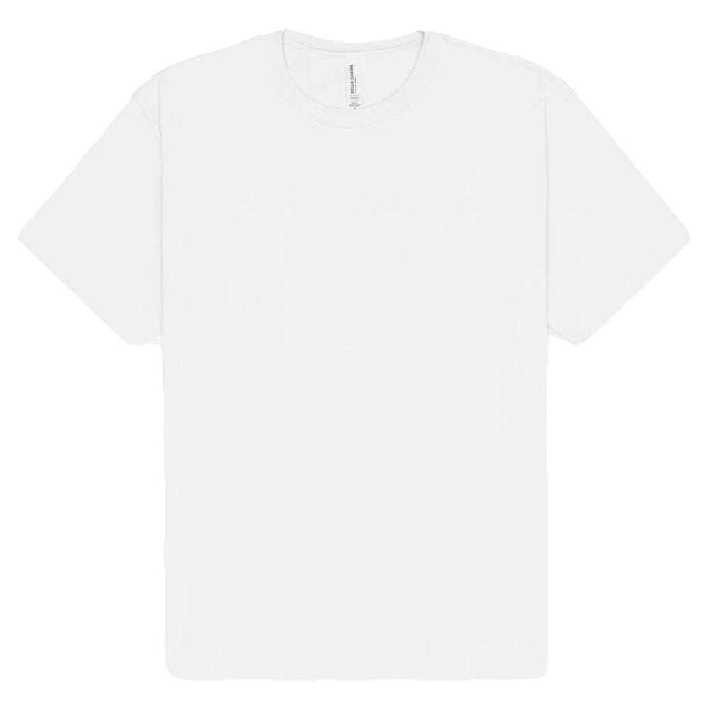 White - Front - Bella + Canvas Unisex Adult Heavyweight T-Shirt