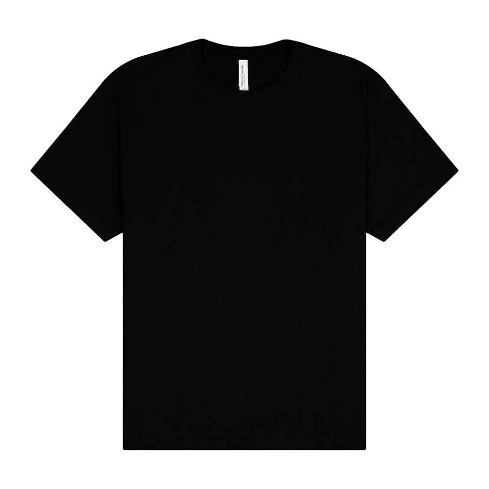Black - Front - Bella + Canvas Unisex Adult Heavyweight T-Shirt