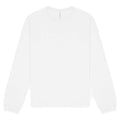 White - Front - Bella + Canvas Unisex Adult Heavyweight Long-Sleeved T-Shirt
