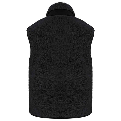 Black - Back - Native Spirit Unisex Adult Sherpa Body Warmer