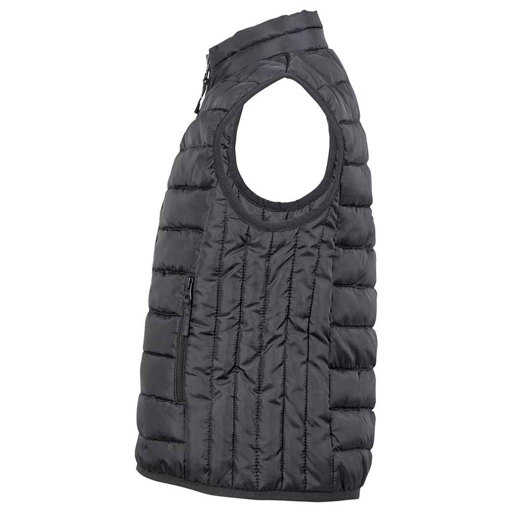 Black - Side - SOLS Childrens-Kids Stream Body Warmer