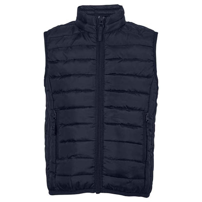 French Navy - Front - SOLS Childrens-Kids Stream Body Warmer