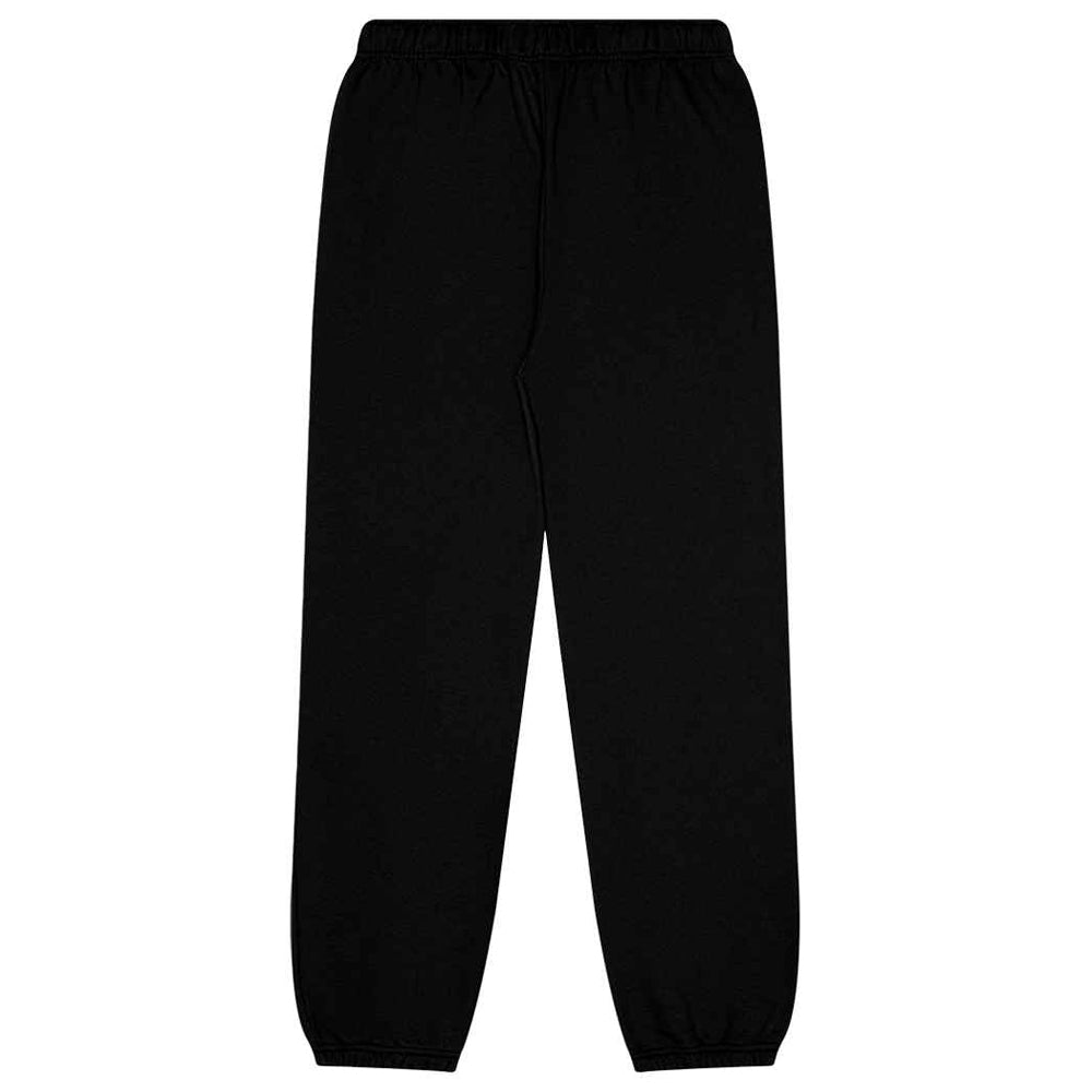 Black - Back - Bella + Canvas Unisex Adult Heavyweight Jogging Bottoms