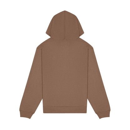 Vintage Brown - Back - Bella + Canvas Womens-Ladies Heavyweight Pullover Hoodie