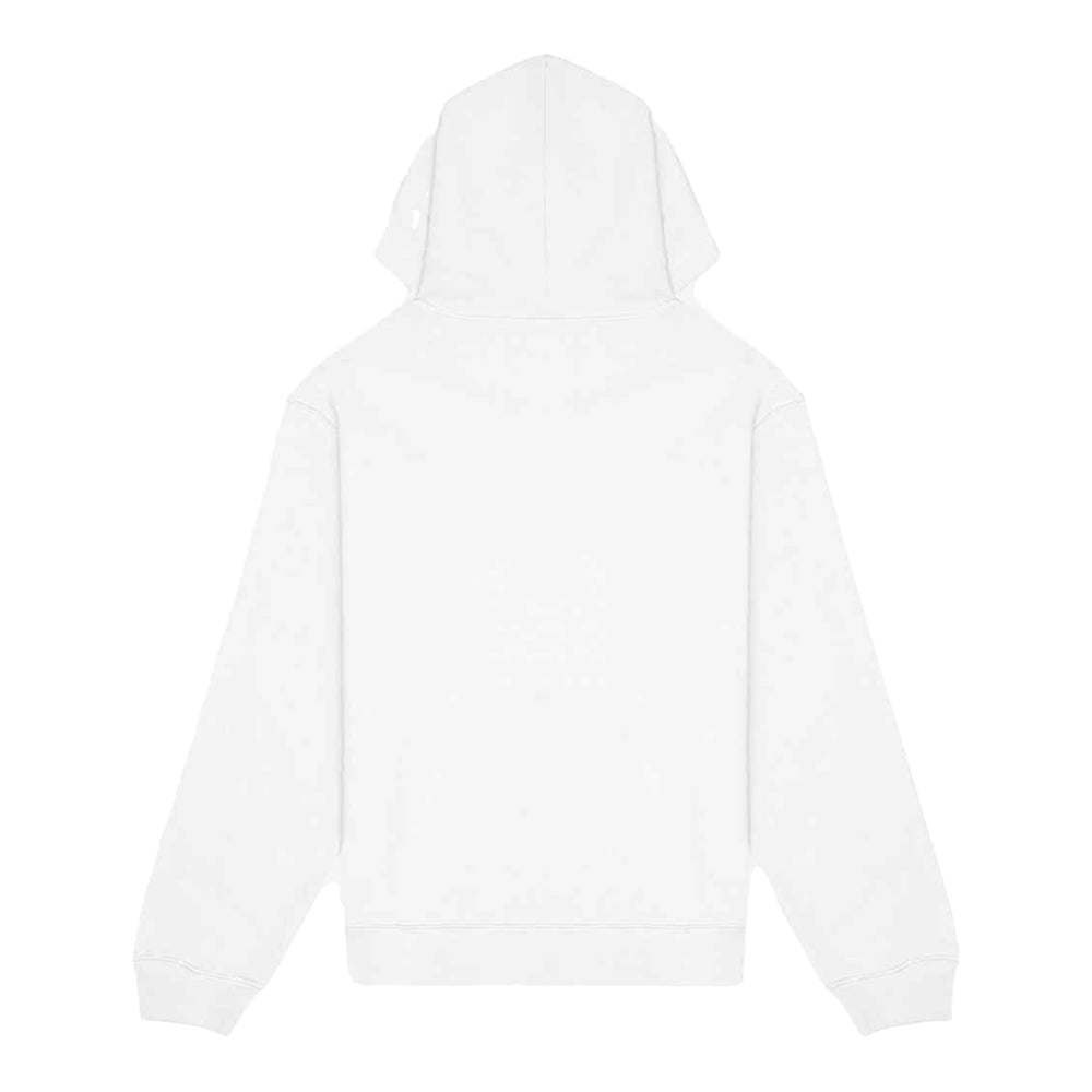 White - Back - Bella + Canvas Womens-Ladies Heavyweight Pullover Hoodie