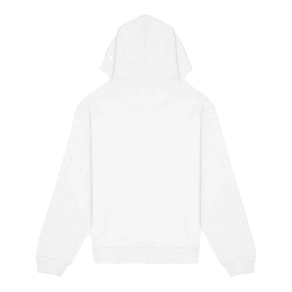 White - Back - Bella + Canvas Womens-Ladies Heavyweight Pullover Hoodie