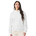 White - Side - Bella + Canvas Womens-Ladies Heavyweight Pullover Hoodie
