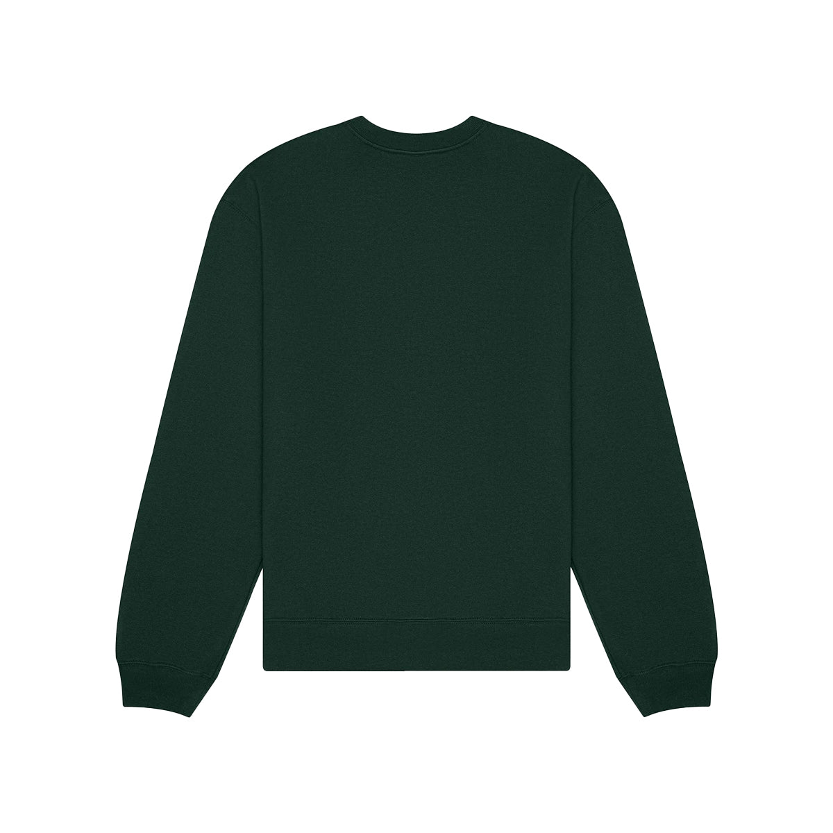 Forest Green - Back - Bella + Canvas Unisex Adult Heavyweight Crew Neck Sweatshirt