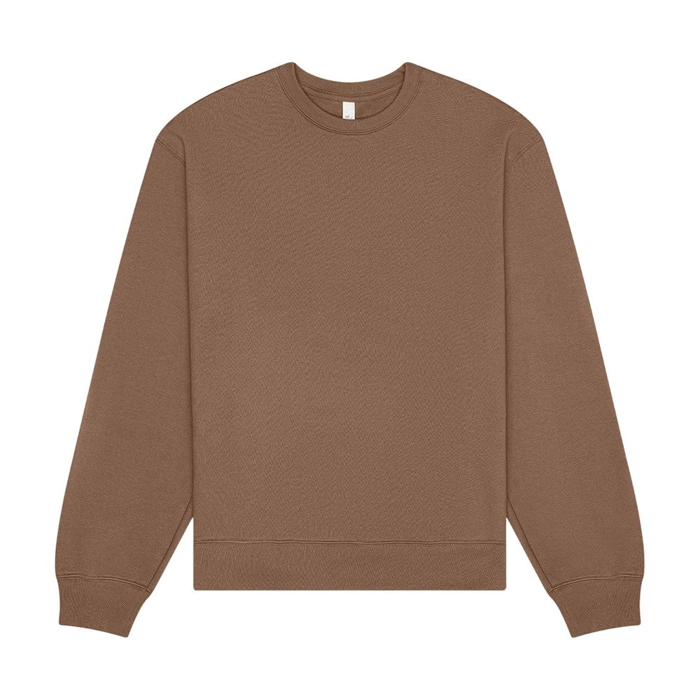 Vintage Brown - Front - Bella + Canvas Unisex Adult Heavyweight Crew Neck Sweatshirt