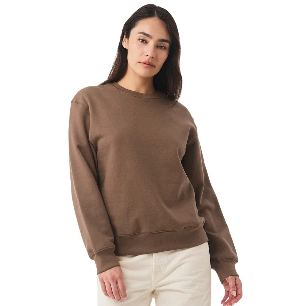 Vintage Brown - Side - Bella + Canvas Unisex Adult Heavyweight Crew Neck Sweatshirt