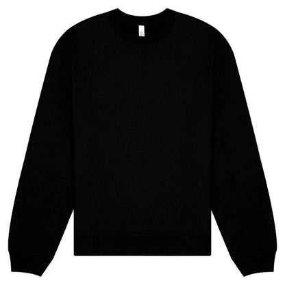 Black - Front - Bella + Canvas Unisex Adult Heavyweight Crew Neck Sweatshirt