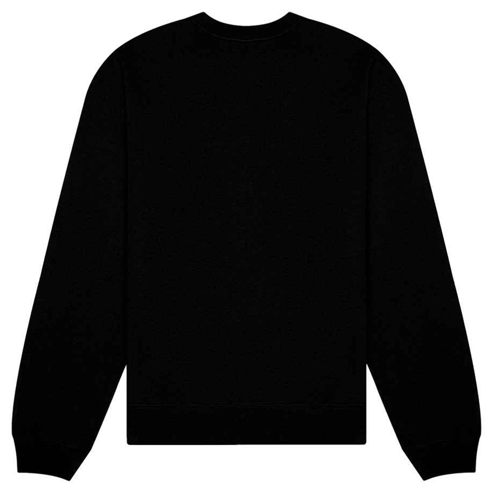 Black - Back - Bella + Canvas Unisex Adult Heavyweight Crew Neck Sweatshirt